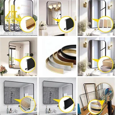 Customizable Chav Dej Daim iav Daim Hlau Bent Aluminium Profiles