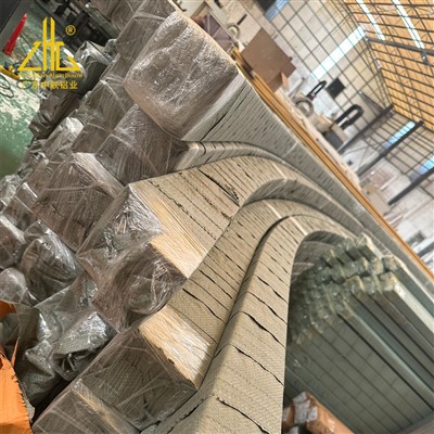 CNC Aluminium Curved Profiles Tubes