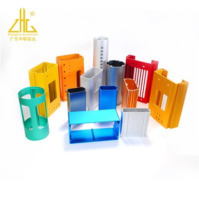 Kev cai Aluminium Extrusion CNC Machining Aluminium Profile